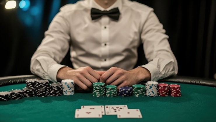 Halaman bonus 727 bernuansa hitam emas